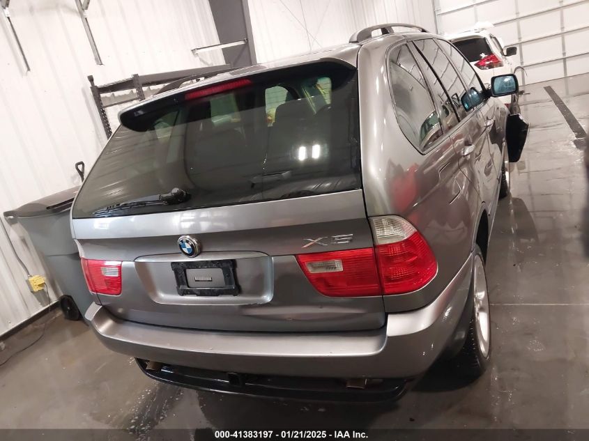 2006 BMW X5 3.0I VIN: 5UXFA135X6LY38109 Lot: 41383197