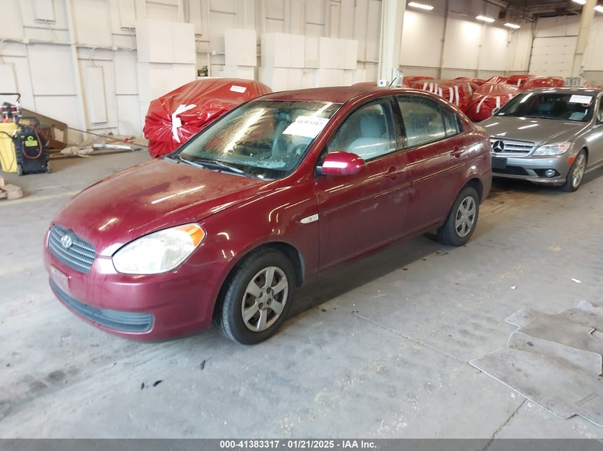 2007 HYUNDAI ACCENT VIN: KMHCN46C27U111106