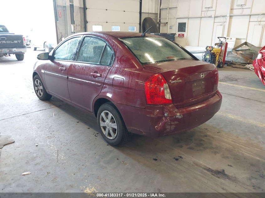 2007 HYUNDAI ACCENT VIN: KMHCN46C27U111106