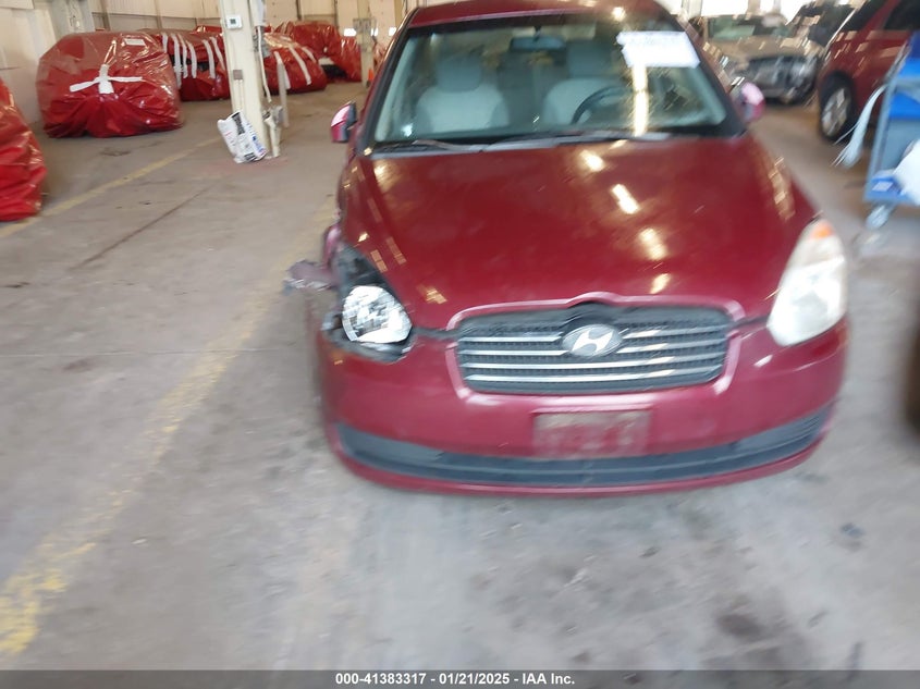 2007 HYUNDAI ACCENT VIN: KMHCN46C27U111106