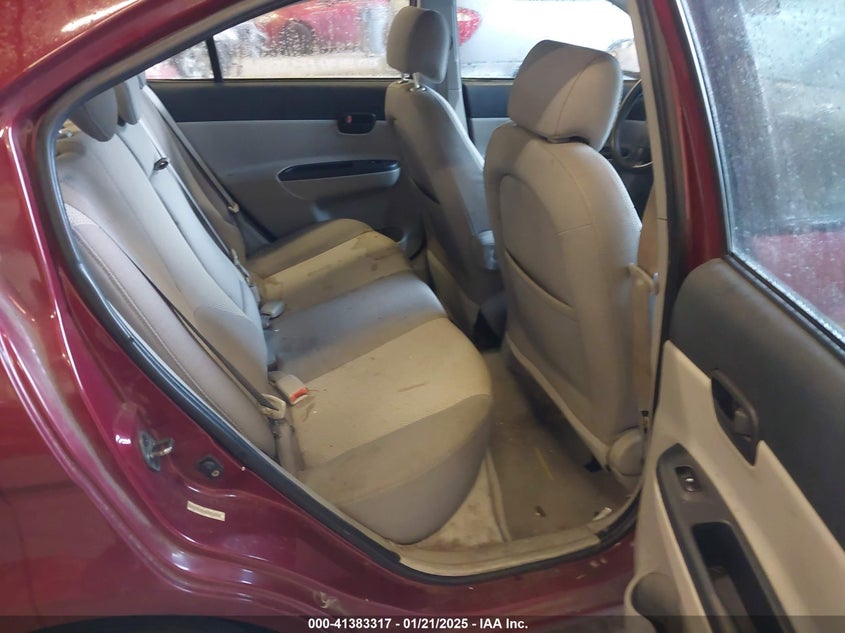 2007 HYUNDAI ACCENT VIN: KMHCN46C27U111106