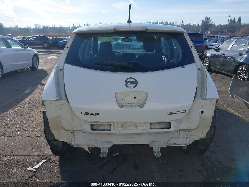 2013 NISSAN LEAF VIN: 1N4AZ0CP8DC405732