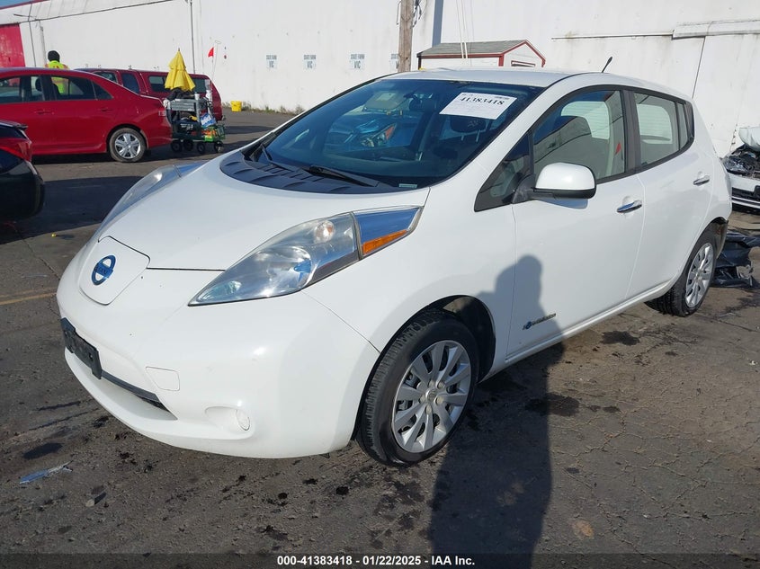 2013 NISSAN LEAF VIN: 1N4AZ0CP8DC405732