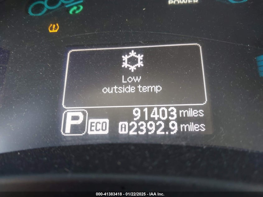 2013 NISSAN LEAF VIN: 1N4AZ0CP8DC405732
