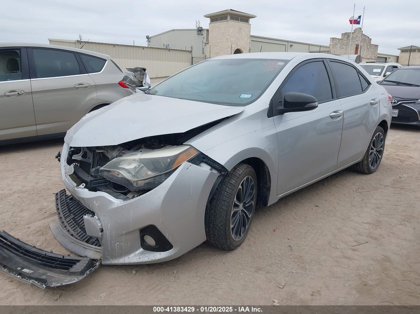 2015 TOYOTA COROLLA VIN: 5YFBURHE5FP312900