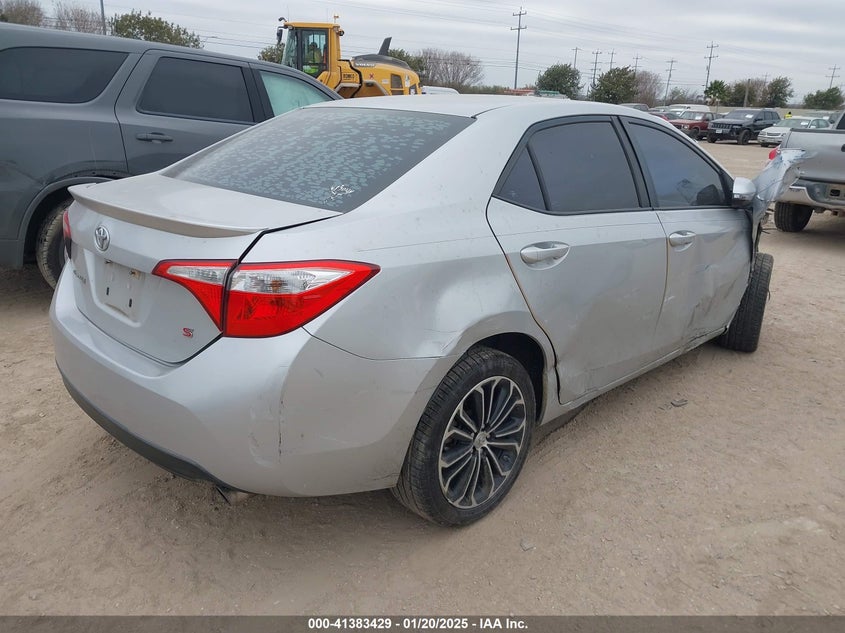 2015 TOYOTA COROLLA VIN: 5YFBURHE5FP312900