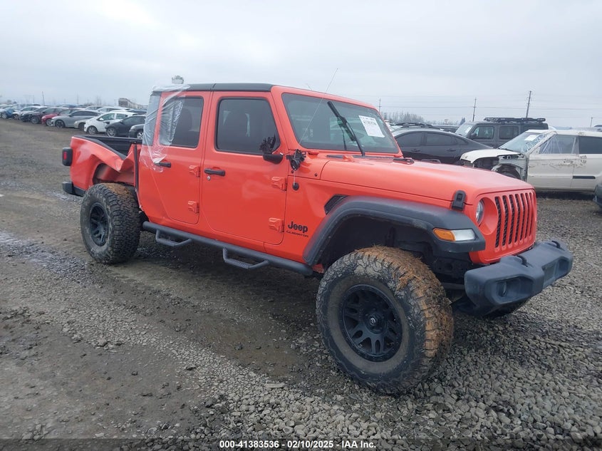Vin: 1c6hjtag6ll156888, lot: 41874021, jeep gladiator sport s 4x4 2020 img_1