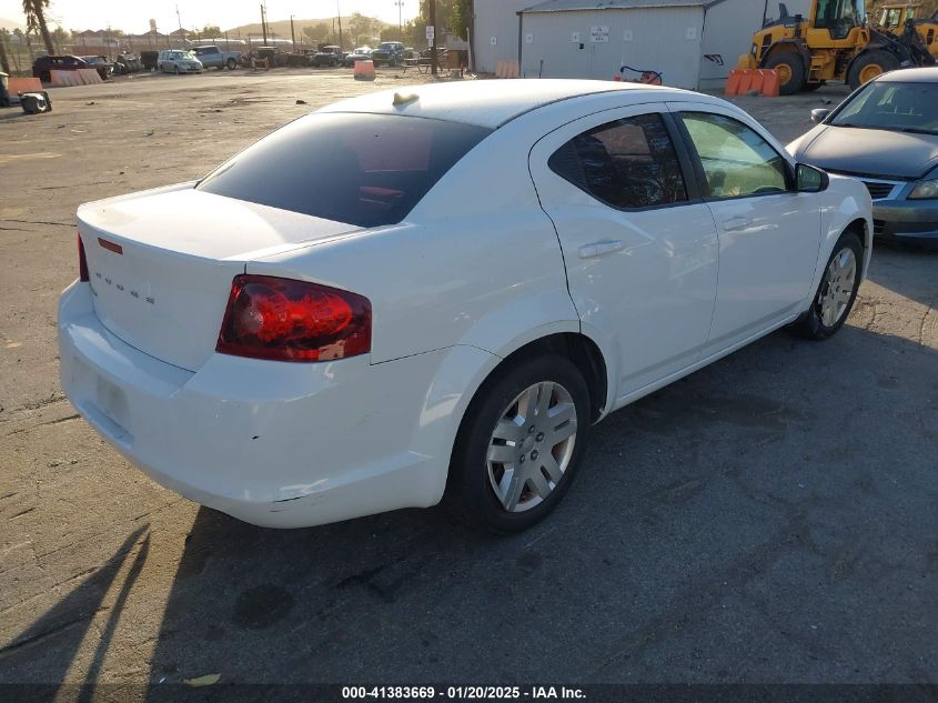 VIN 1C3CDZAB7EN118809 2014 DODGE AVENGER no.4