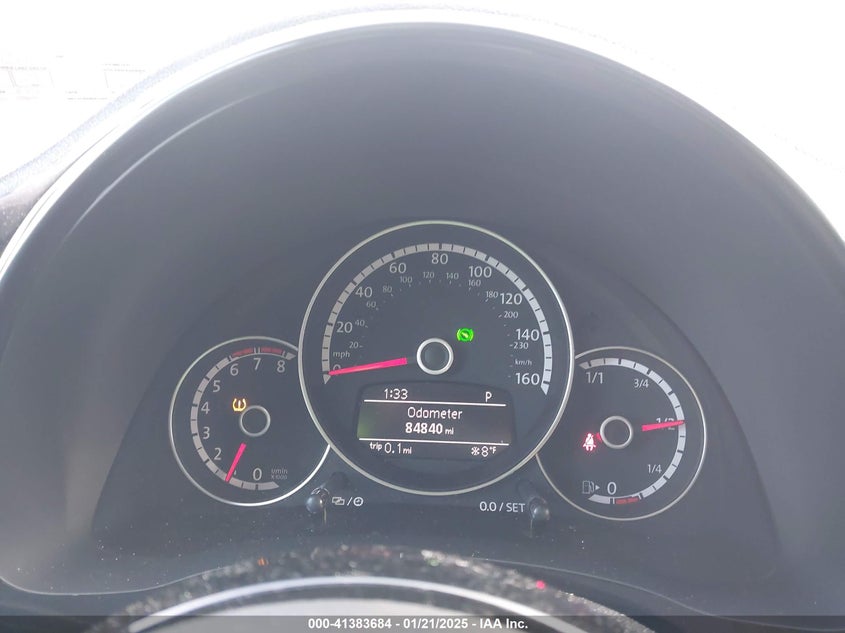 2016 VOLKSWAGEN BEETLE VIN: 3VWF17AT8GM636274