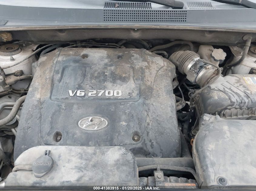 2008 Hyundai Tucson VIN: KM8JN12D78U808485 Lot: 41383915