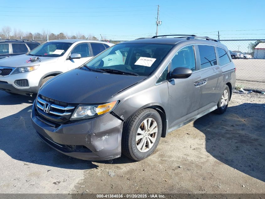 VIN 5FNRL5H49EB130158 2014 HONDA ODYSSEY no.2