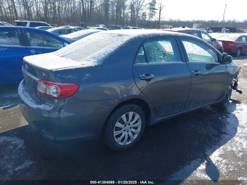 VIN 2T1BU4EE6DC052348 2013 Toyota Corolla, LE no.4