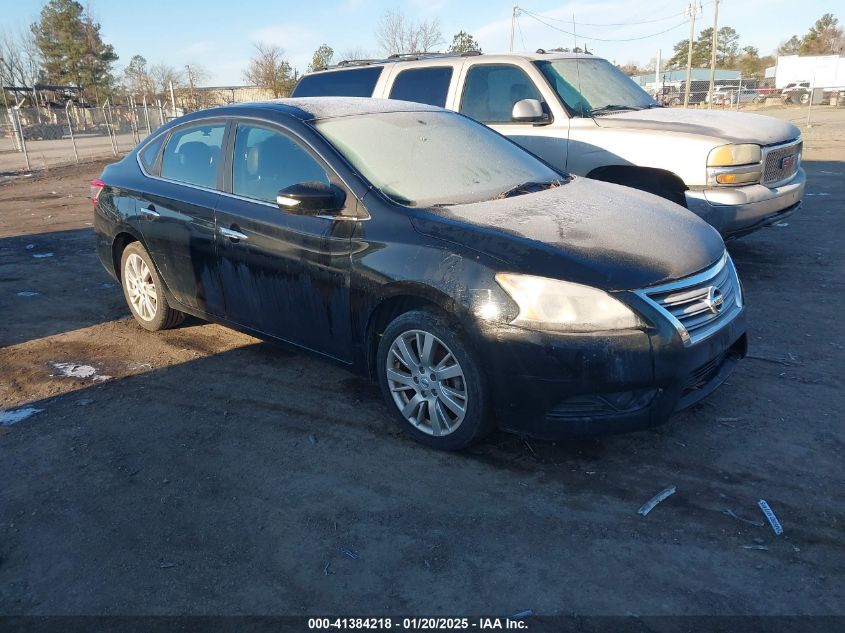 VIN 3N1AB7APXDL794228 2013 NISSAN SENTRA no.1