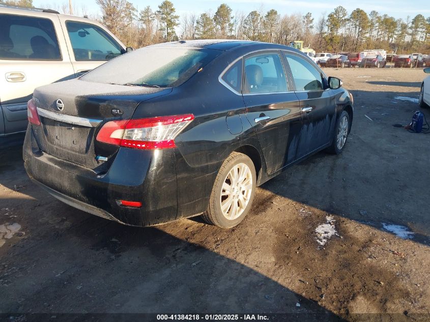 VIN 3N1AB7APXDL794228 2013 NISSAN SENTRA no.4