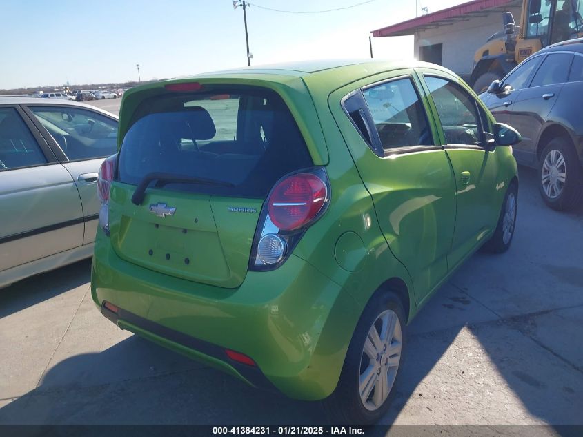 VIN KL8CA6S91EC583847 2014 CHEVROLET SPARK no.4