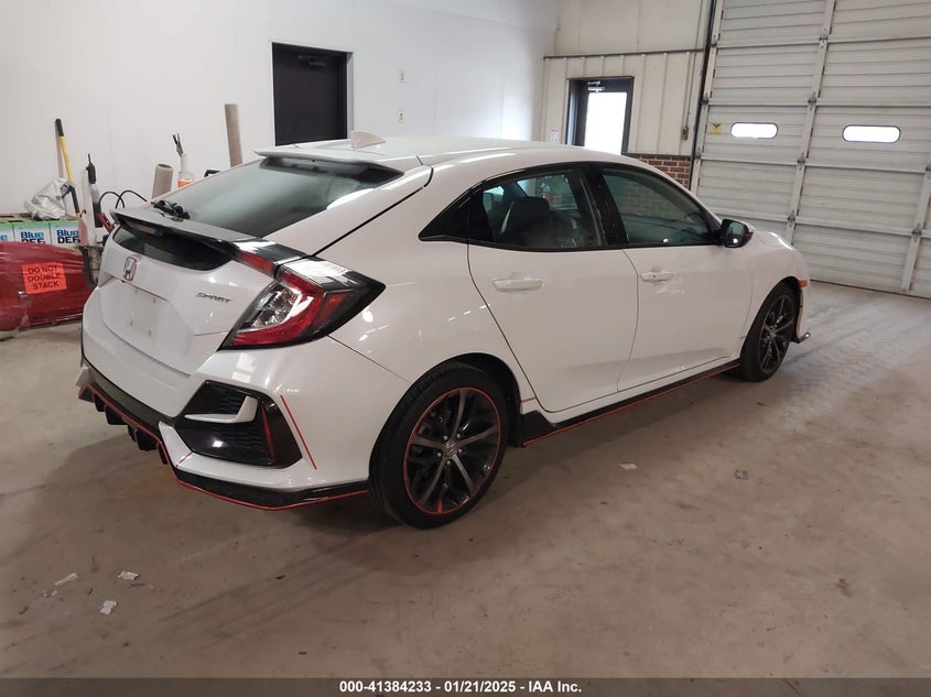 2021 HONDA CIVIC VIN: SHHFK7H40MU227926