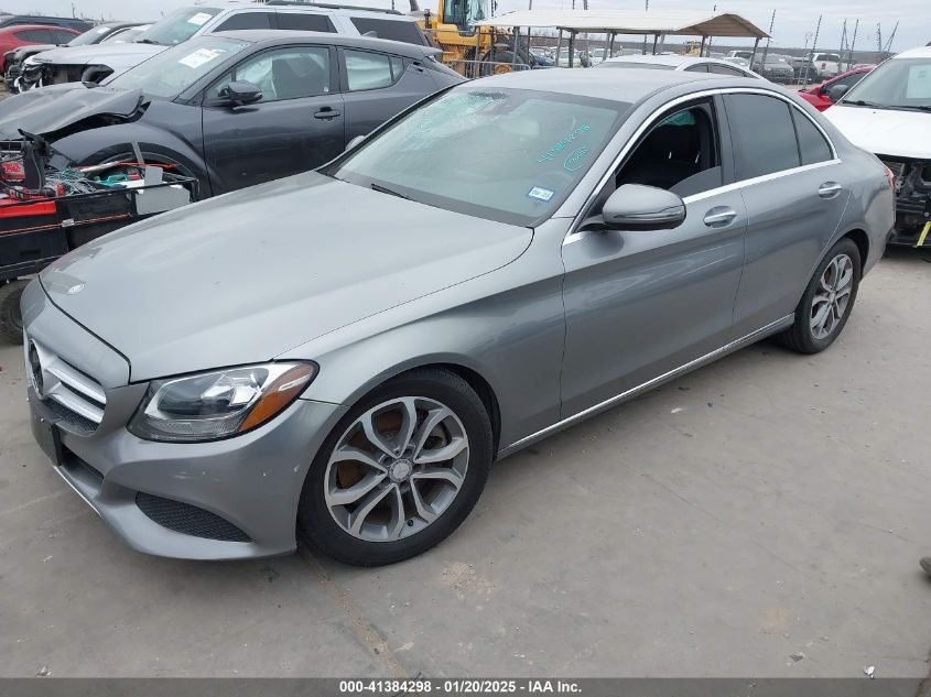 VIN 55SWF4JB0GU148921 2016 Mercedes-Benz C-Class, C... no.2