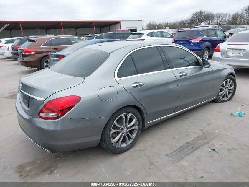 VIN 55SWF4JB0GU148921 2016 Mercedes-Benz C-Class, C... no.4