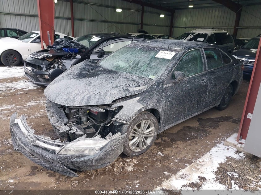 2017 TOYO CAMRY SE AUTOMATIC VIN: 4T1BF1FK9HU729989