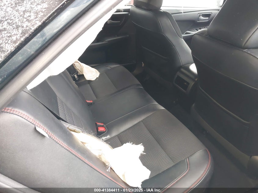2017 TOYO CAMRY SE AUTOMATIC VIN: 4T1BF1FK9HU729989