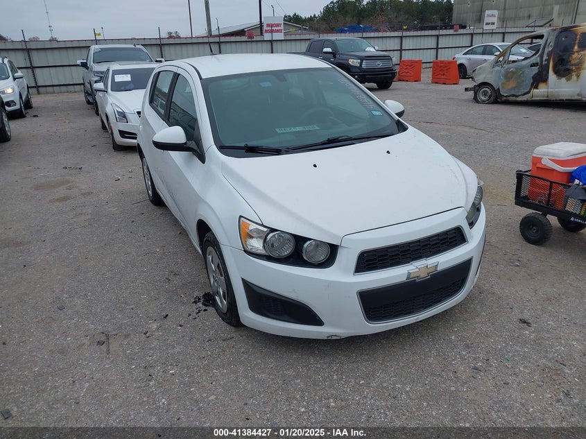 2014 CHEVROLET SONIC VIN: 1G1JA6SH9E4206272