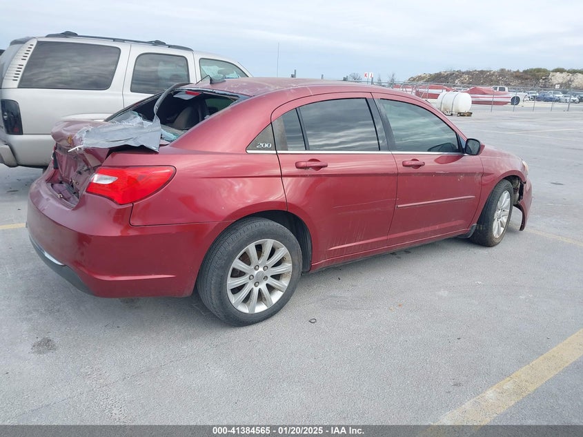 2012 CHRYSLER 200 VIN: 1C3CCBBBXCN166648