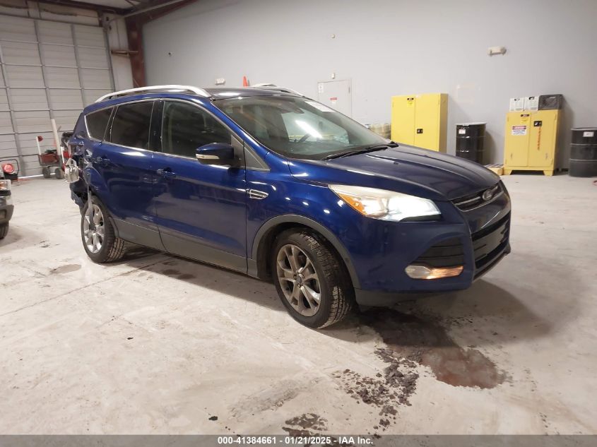 VIN 1FMCU0JX3EUE10218 2014 Ford Escape, Titanium no.1