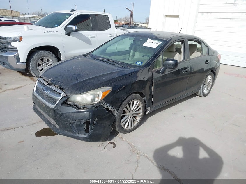 2012 SUBARU IMPREZA VIN: JF1GJAD6XCG030723