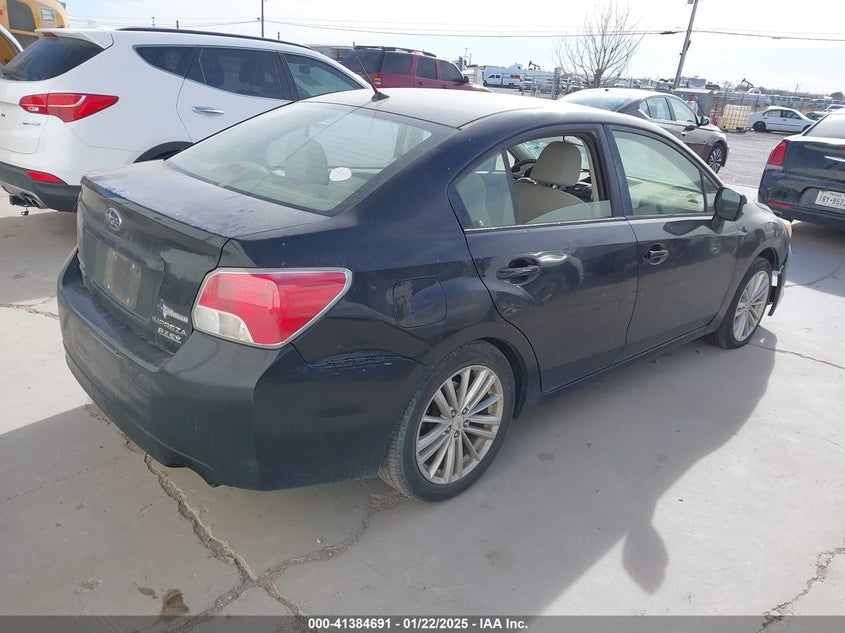2012 SUBARU IMPREZA VIN: JF1GJAD6XCG030723