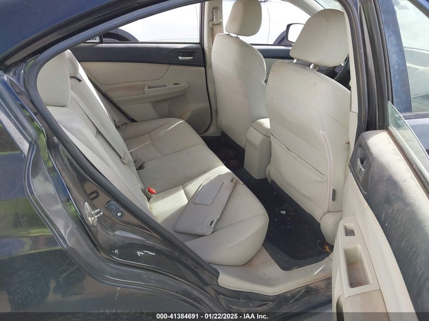 2012 SUBARU IMPREZA VIN: JF1GJAD6XCG030723