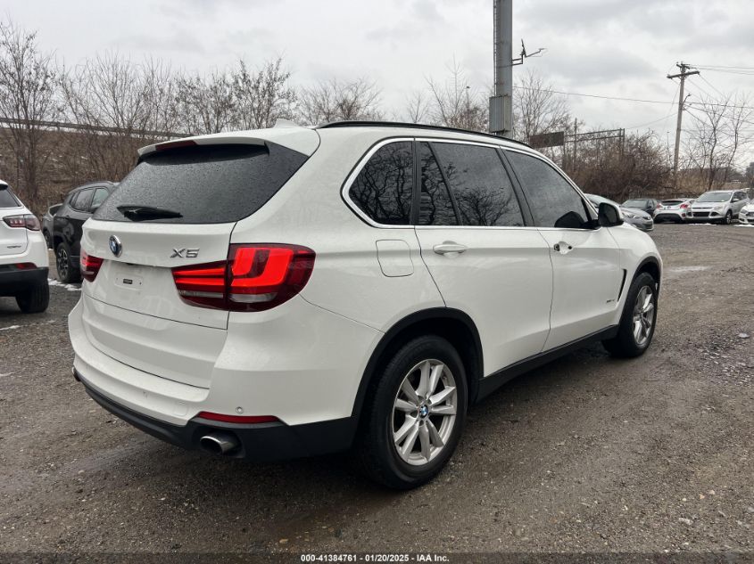 VIN 5UXKR0C5XE0C25332 2014 BMW X5 no.4