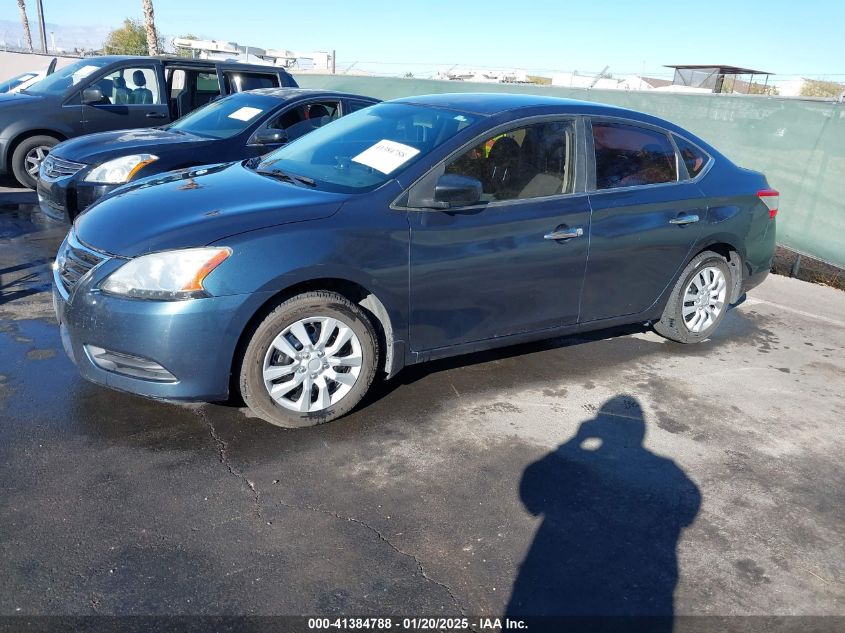 VIN 3N1AB7AP4FL629696 2015 NISSAN SENTRA no.2