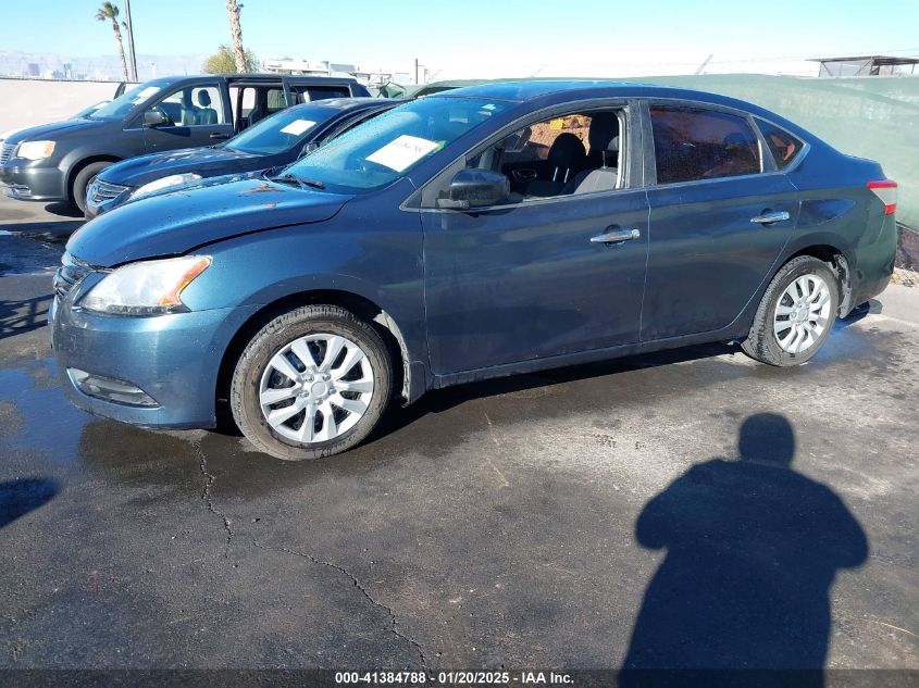 VIN 3N1AB7AP4FL629696 2015 NISSAN SENTRA no.6