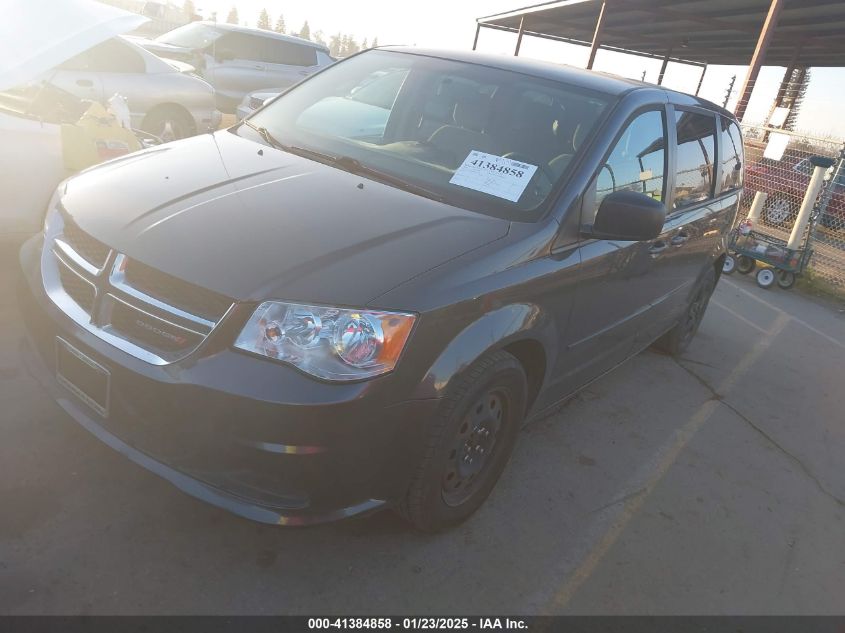 VIN 2C4RDGBG4GR163927 2016 DODGE GRAND CARAVAN no.2