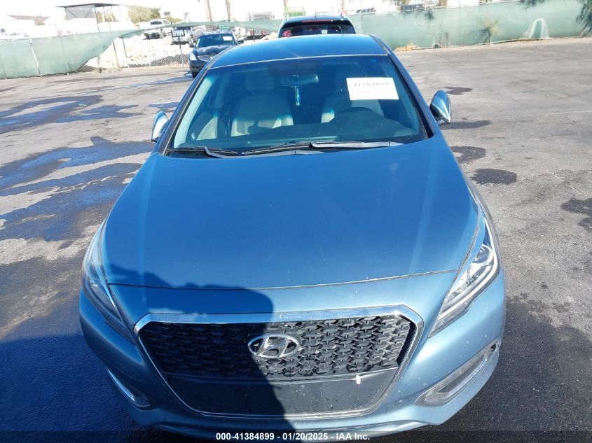 VIN KMHE24L11GA034573 2016 HYUNDAI SONATA HYBRID no.12