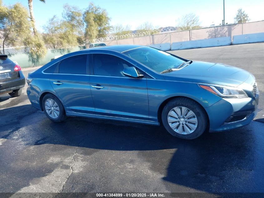 VIN KMHE24L11GA034573 2016 HYUNDAI SONATA HYBRID no.13