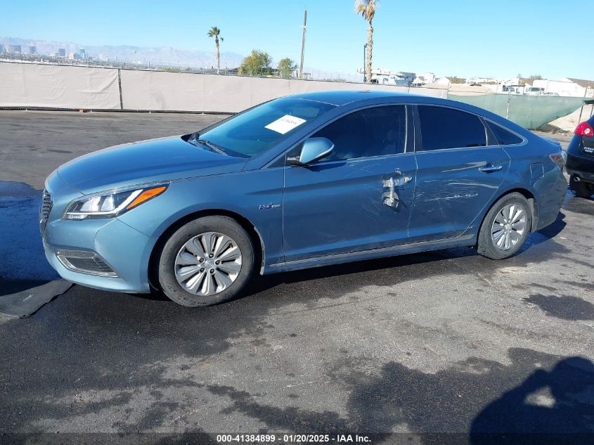 VIN KMHE24L11GA034573 2016 HYUNDAI SONATA HYBRID no.14