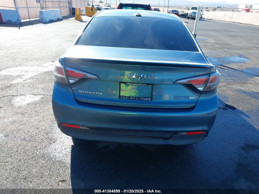 VIN KMHE24L11GA034573 2016 HYUNDAI SONATA HYBRID no.16