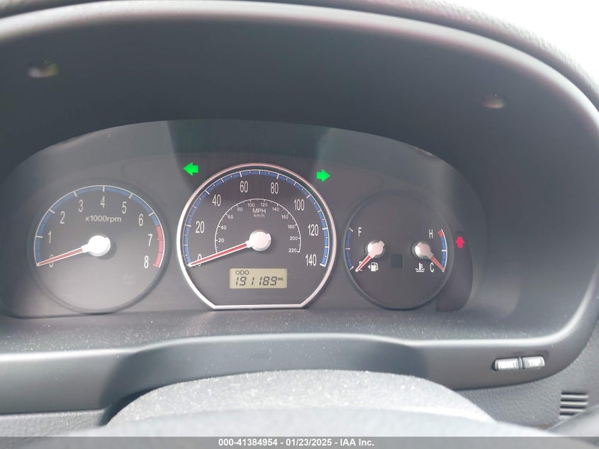 2009 HYUNDAI SANTA FE VIN: 5NMSG13DX9H259083