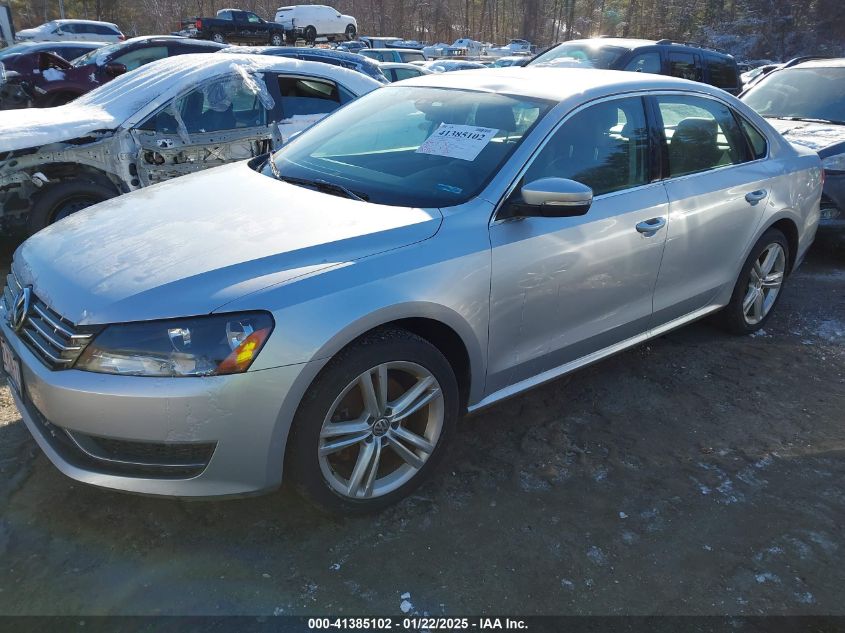 VIN 1VWBN7A35EC108449 2014 Volkswagen Passat, 2.0L... no.2