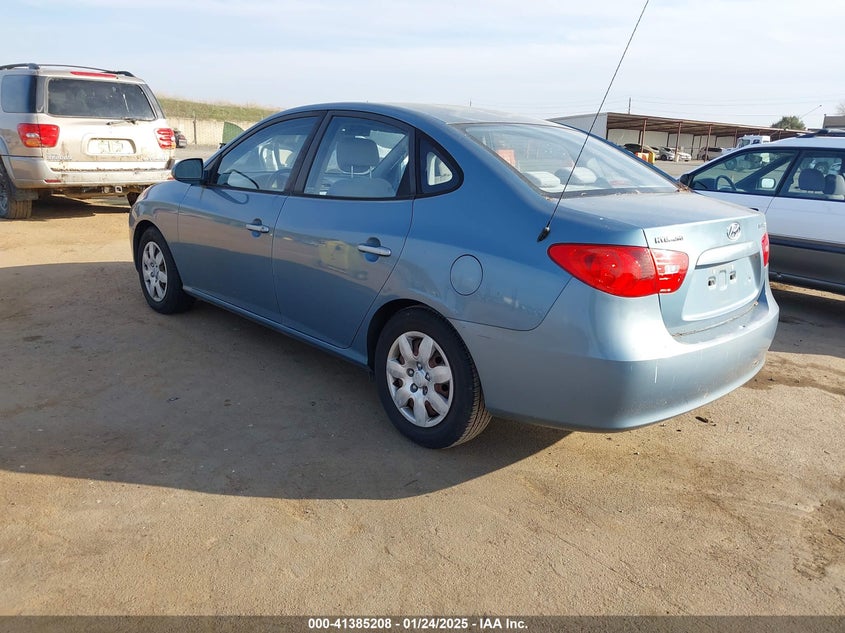 2007 HYUNDAI ELANTRA VIN: KMHDU46D77U208818