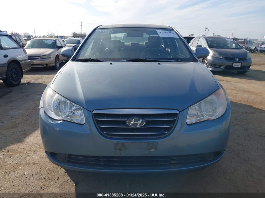 2007 HYUNDAI ELANTRA VIN: KMHDU46D77U208818