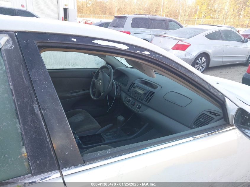 2003 Toyota Camry Le VIN: JTDBE32K830238449 Lot: 41385470