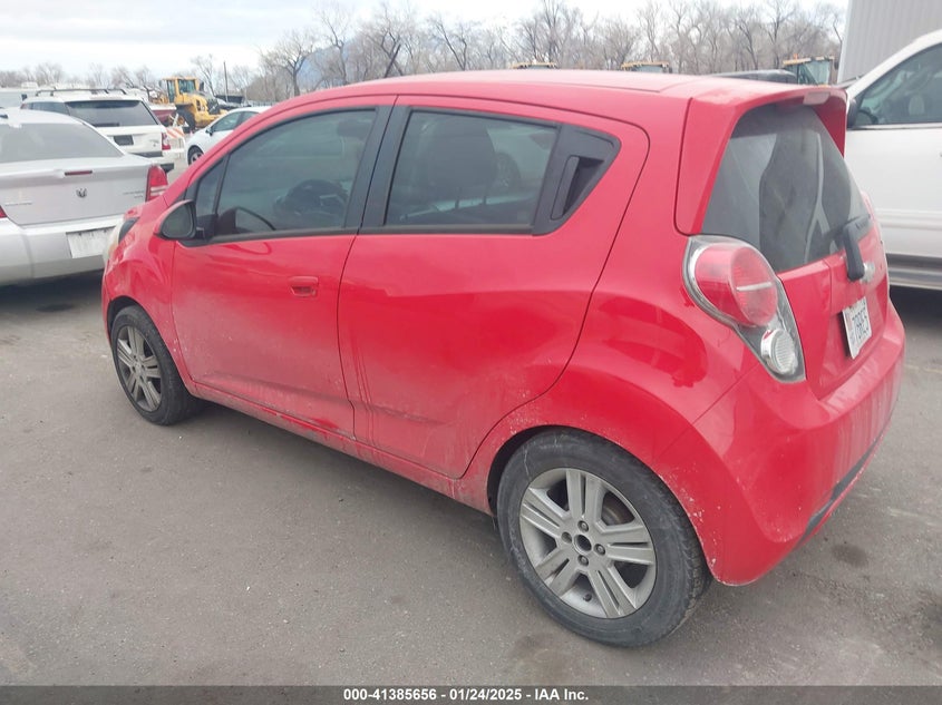 Vin: kl8cd6s97fc727345, lot: 41876146, chevrolet spark 1lt cvt 20153