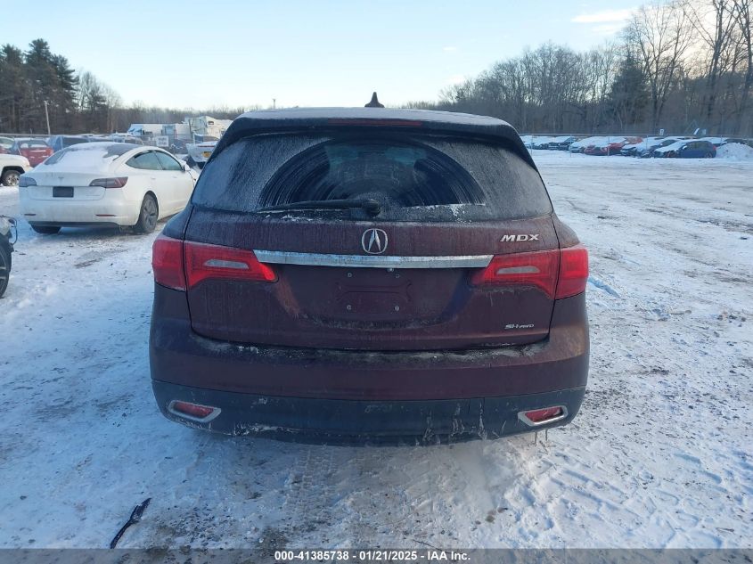 2016 Acura Mdx Technology Acurawatch Plus Packages/Technology Package VIN: 5FRYD4H42GB018919 Lot: 41385738