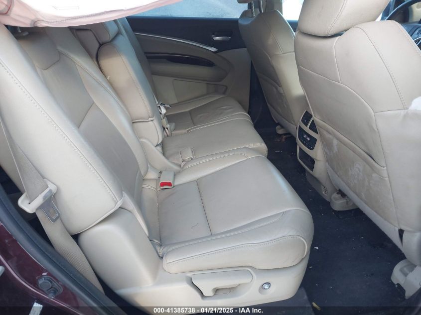 2016 Acura Mdx Technology Acurawatch Plus Packages/Technology Package VIN: 5FRYD4H42GB018919 Lot: 41385738