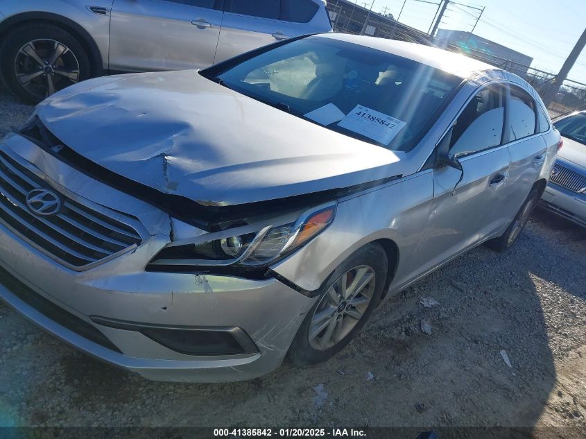 VIN 5NPE24AF1GH388864 2016 Hyundai Sonata, SE no.2