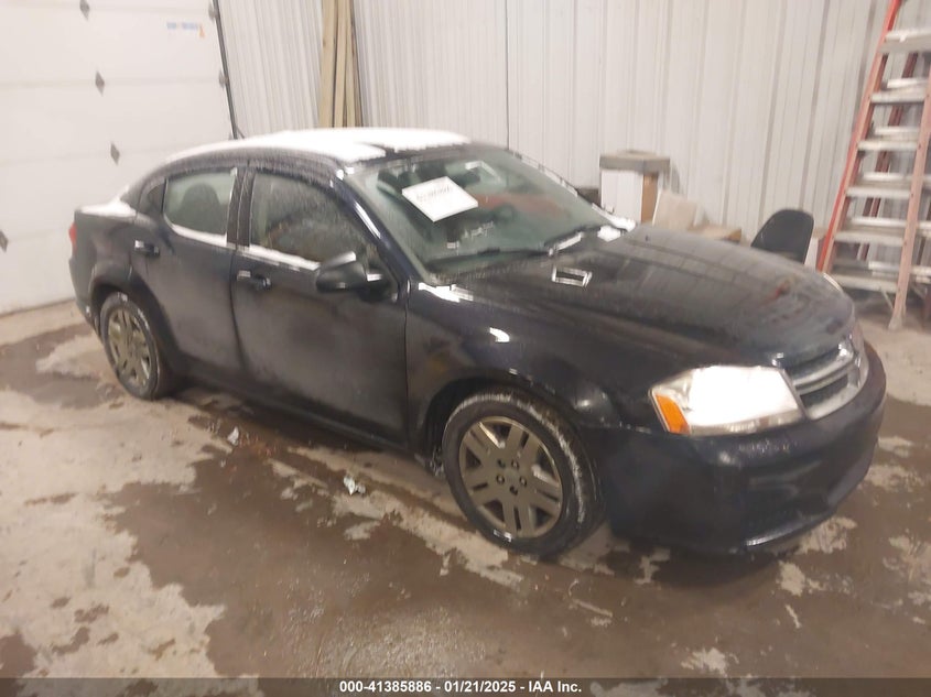 2012 DODGE AVENGER VIN: 1C3CDZAG9CN264430
