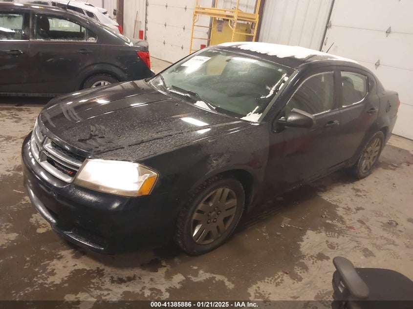 2012 DODGE AVENGER VIN: 1C3CDZAG9CN264430