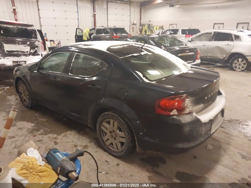 2012 DODGE AVENGER VIN: 1C3CDZAG9CN264430
